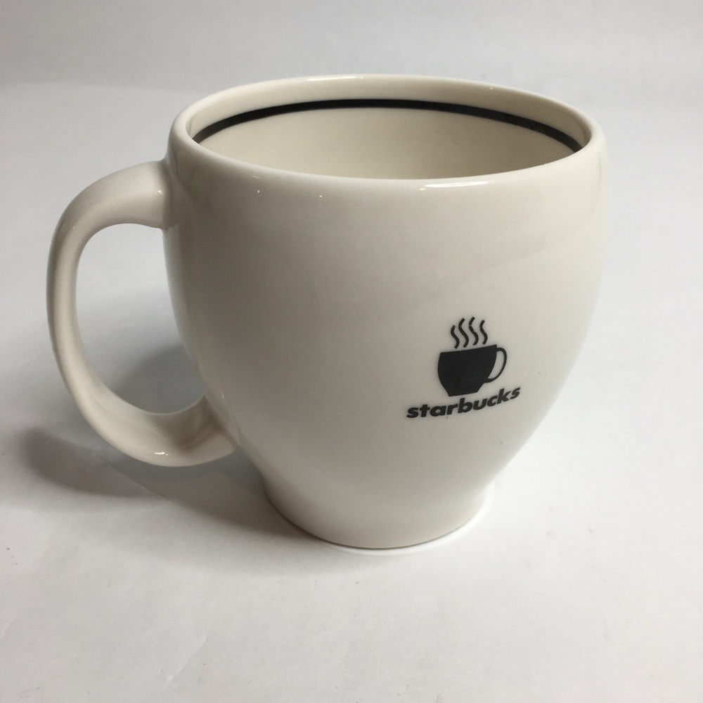 Starbucks Coffee‎ Mug 2004 Steaming Cup Logo Tea Cup Abbey II Mug 15 fl oz